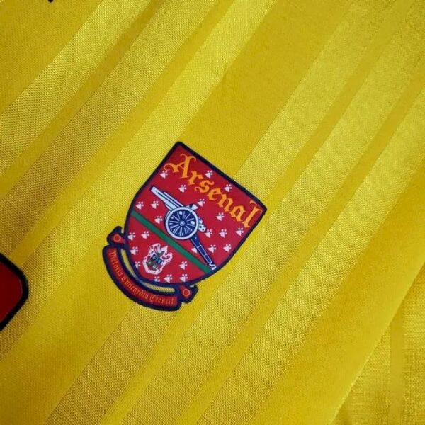 Arsenal 1993/94 Away Retro Jersey - Image 8