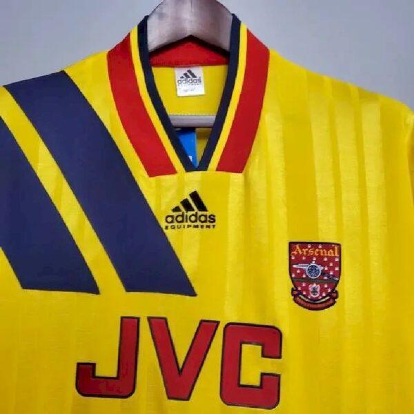 Arsenal 1993/94 Away Retro Jersey - Image 9