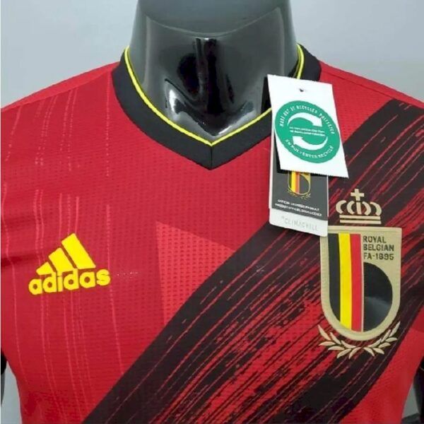 Belgium 2021 Home Player Version Jersey 37139