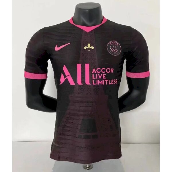 Paris Saint Germain 202223 Pre Match Black Player Version Jersey 34856