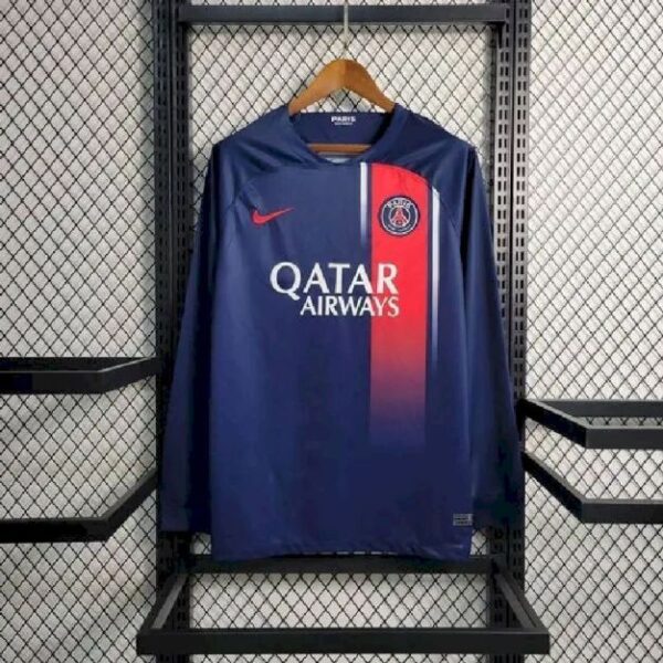 Paris Saint Germain 202324 Home Long Sleeve Jersey 58061