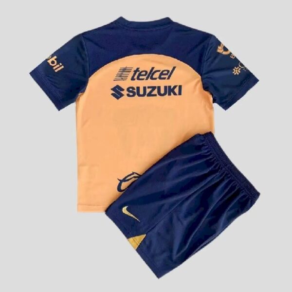 Pumas Unam 202223 Away Kids Jersey And Shorts Kit