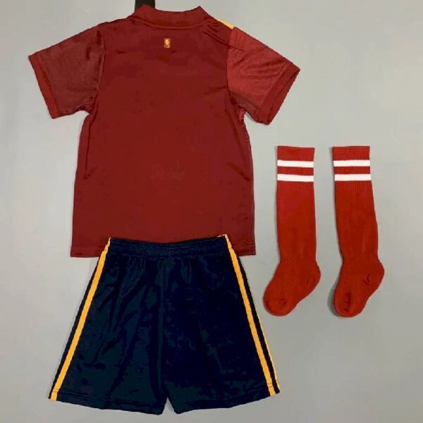 Spain 2020 Home Kids Jersey And Shorts Kit 37755 1