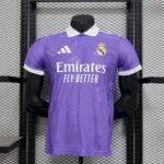 Real Madrid 2025/26 Light purple special edition Jersey Player Version-XXL