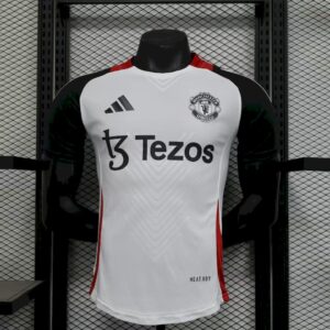 Manchester United 2025/26 Pre-match training uniform Jersey Player Version-XXL