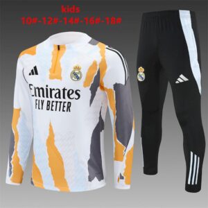 Real Madrid 2024/25 Half-Zip Kids Sweater+Pant 14001-18(155-165)