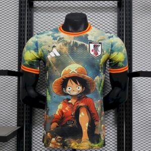 Japan 2025/26 ワンピース-モンキー・D・ルフィ Jersey Player Version-XXL