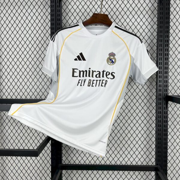 Real Madrid 2025/26 Home Jersey-4Xl