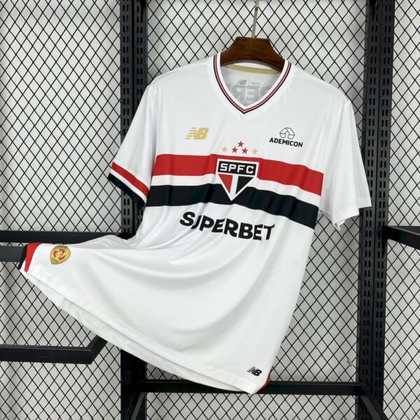 Sao Paulo 2025/26 Home Jersey-Xxl