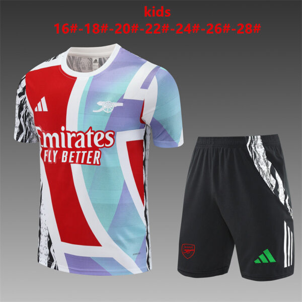 Arsenal 2024/25 Training Kids Jersey+Short 14001-28(12-13Y)