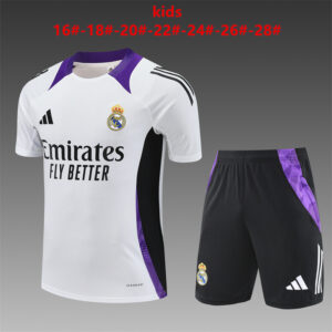 Real Madrid 2024/25 Training Kids Jersey+Short 14001-28(12-13Y)