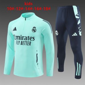 Real Madrid 2024/25 Half-Zip Kids Sweater+Pant 14001-18(155-165)