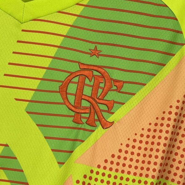 Flamengo 2025/26 Yellow Goalkeeper Uniform Jersey - Image 7