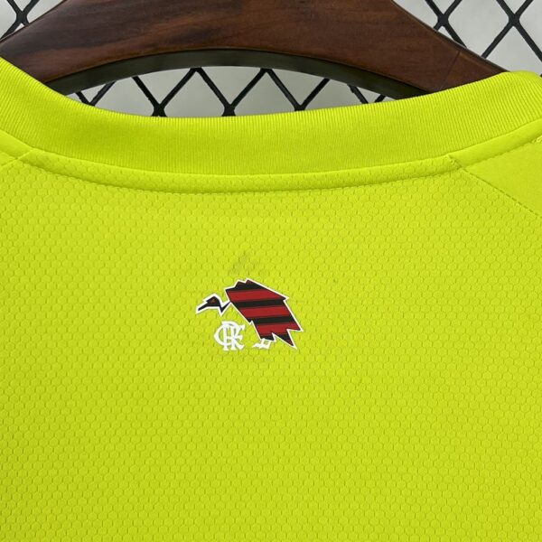 Flamengo 2025/26 Yellow Goalkeeper Uniform Jersey - Image 3
