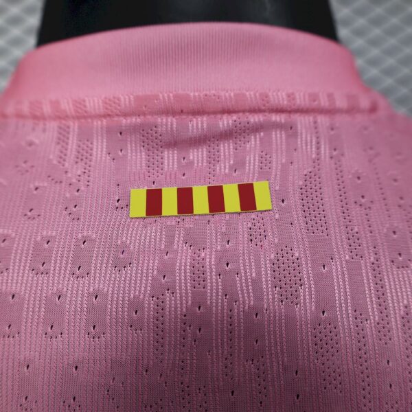 Barcelona 2025/26 Rose Pink Special Edition Jersey Player Version - Image 4