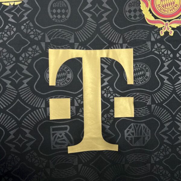 Bayern Munich 2024/25 125 Anniversary Black Jersey - Image 8