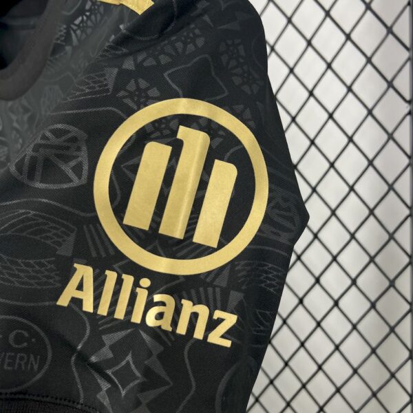 Bayern Munich 2024/25 125 Anniversary Black Jersey - Image 5