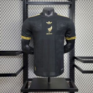 Mexico 2025/26 Gold- Black Jersey Player Version