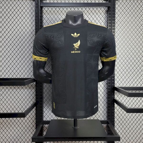 Mexico 2025/26 Gold- Black Jersey Player Version