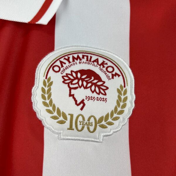 Olympiacos Fc 2024/25 Anniversary Jersey - Image 5