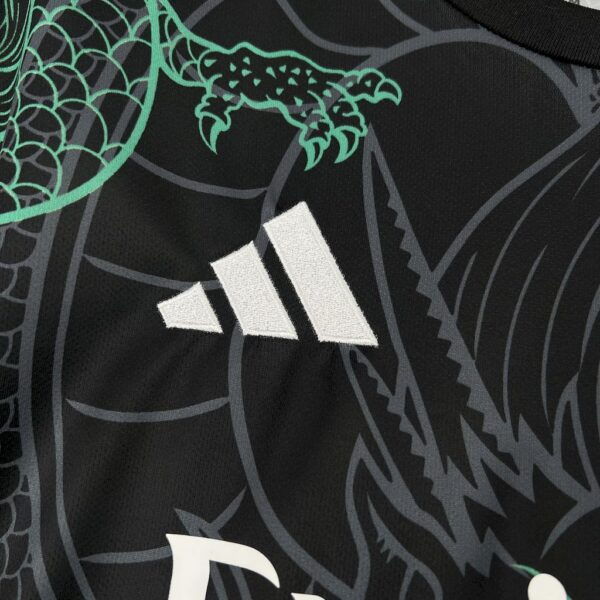 Real Madrid 2025/26 Green And Black Dragon Special Edition Jersey - Image 5