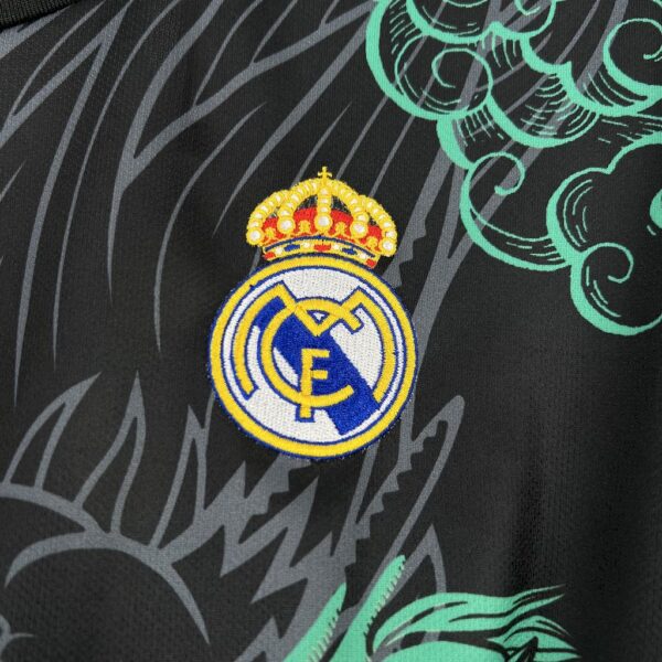 Real Madrid 2025/26 Green And Black Dragon Special Edition Jersey - Image 4