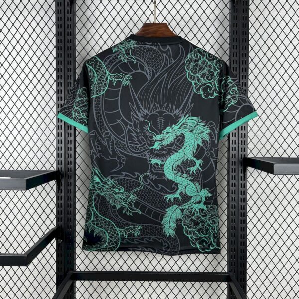 Real Madrid 2025/26 Green And Black Dragon Special Edition Jersey - Image 2