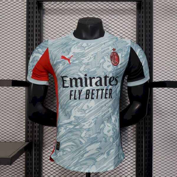 Ac Milan 2025/26 Away Leaked Version Jersey Player Version