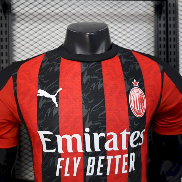 Ac Milan 2025/26 Home Jersey Player Version - Image 5