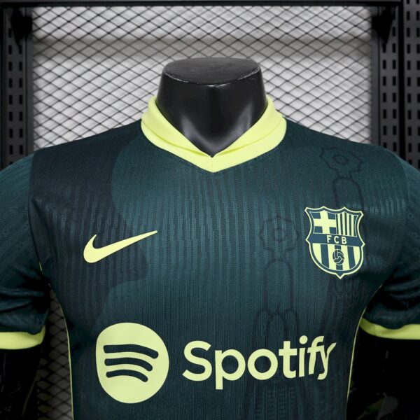 Barcelona 2024/25 Dark Green Training Jersey Player Version - Image 3