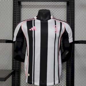 Juventus 2025/26 Home Leaked version Jersey Player Version