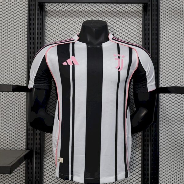 Juventus 2025/26 Home Leaked Version Jersey Player Version
