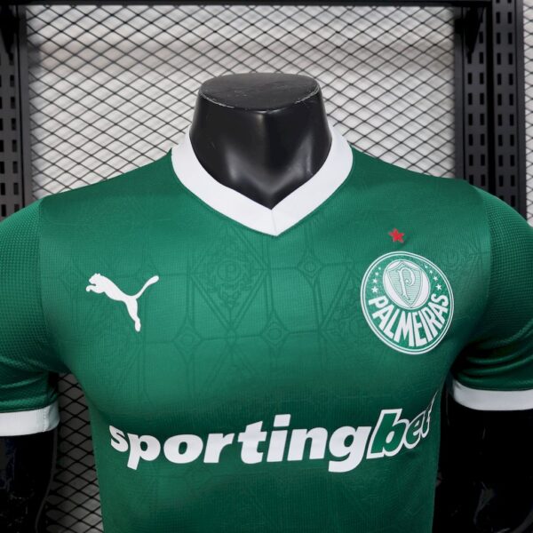 Palmeiras 2025/26 Home Jersey Player Version - Image 4