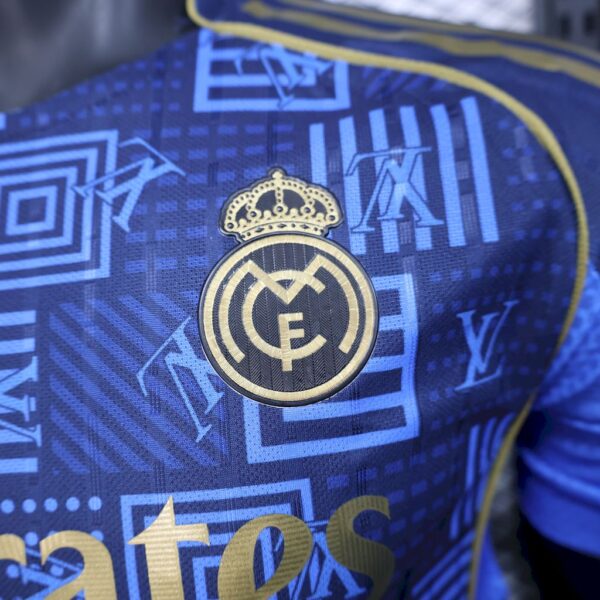 Real Madrid 2025/26 Louis Vuitton Joint Edition Jersey Player Version - Image 5
