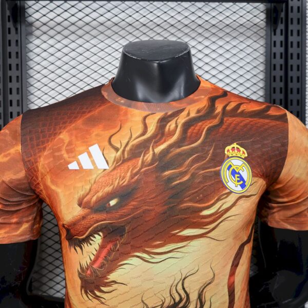 Real Madrid 2025/26 Nezha Dragon Version Jersey Player Version - Image 4