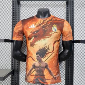 Real Madrid 2025/26 Nezha Dragon Version Jersey Player Version