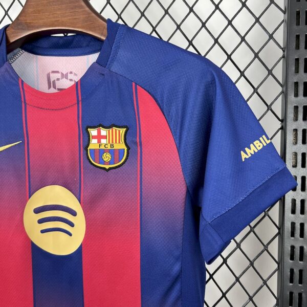 Barcelona 2025/26 Home Kids Kit - Image 5
