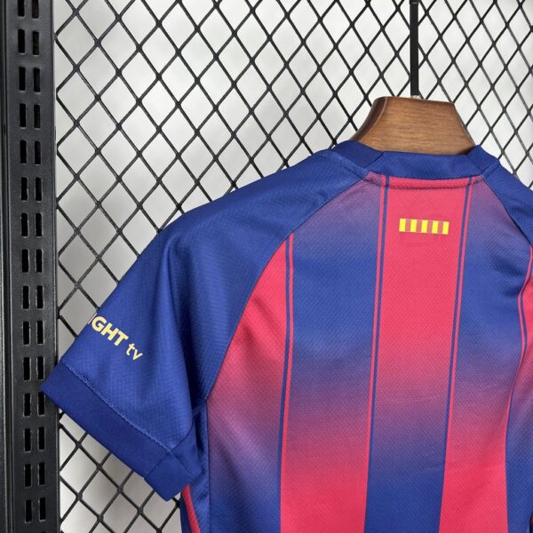 Barcelona 2025/26 Home Kids Kit - Image 3