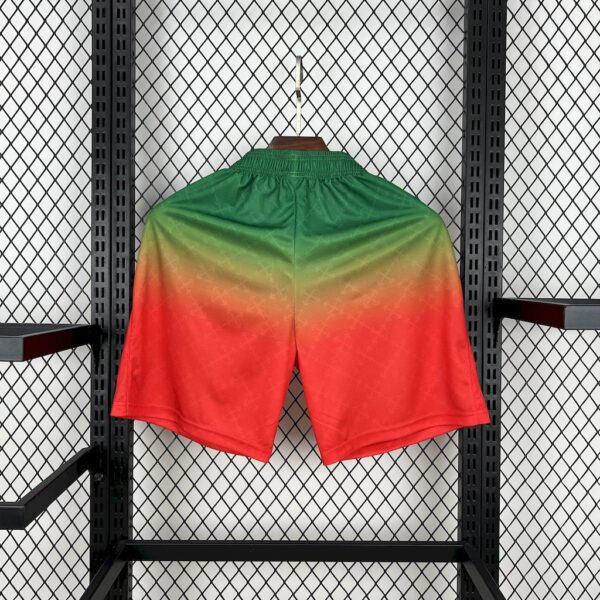Ac Milan 2025/26 Co-Branded Edition Red Green Shorts - Image 2