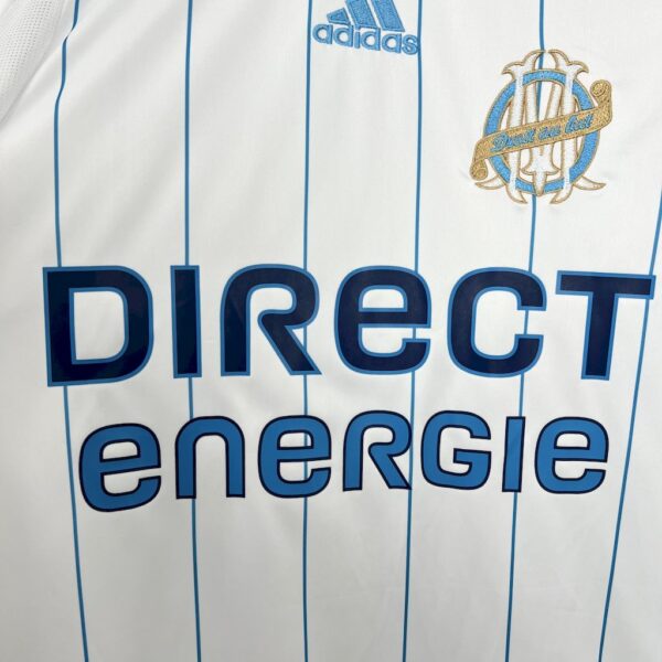Olympique Marseille 2009/10 Home Retro Jersey - Image 6
