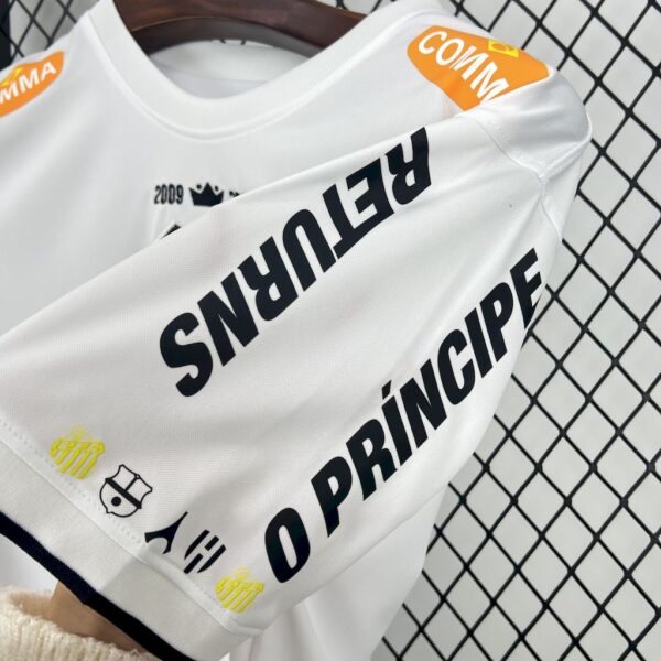 Santos 2008 White Special Edition Retro Jersey - Image 4