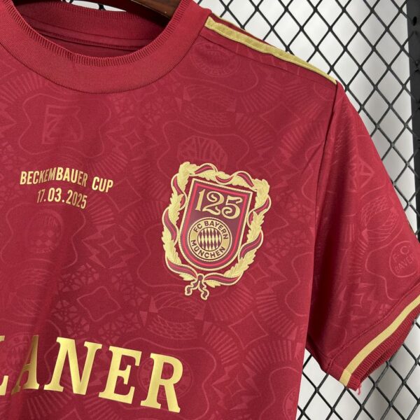 Bayern Munich 2024/25 125 Anniversary Beckenbauer Cup Jersey - Image 7