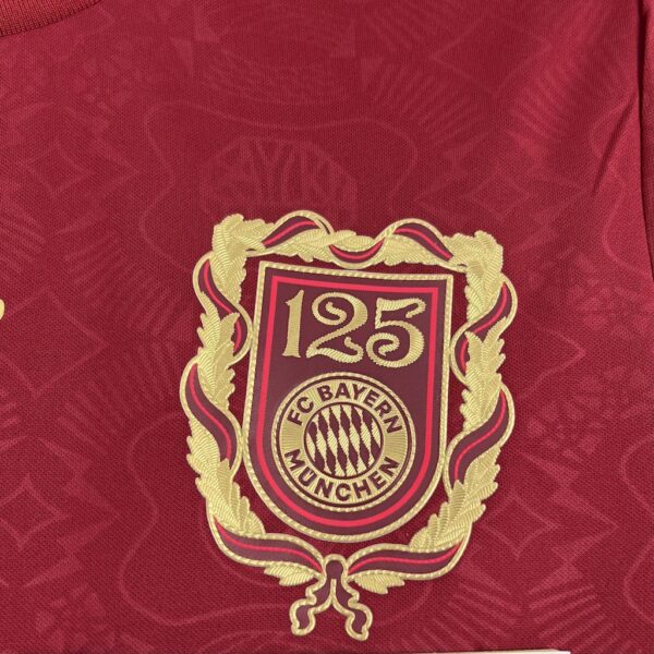Bayern Munich 2024/25 125 Anniversary Beckenbauer Cup Jersey - Image 6