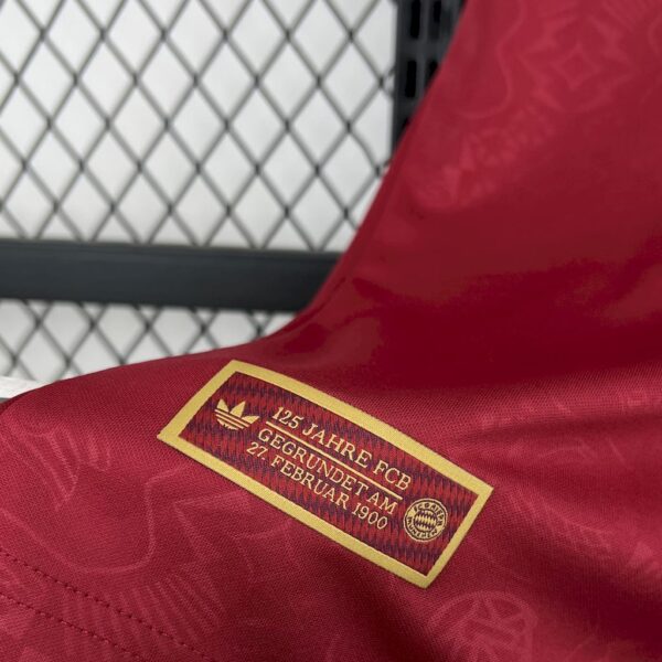 Bayern Munich 2024/25 125 Anniversary Beckenbauer Cup Jersey - Image 5