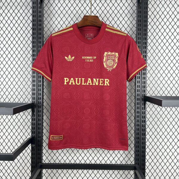 Bayern Munich 2024/25 125 Anniversary Beckenbauer Cup Jersey - Image 3