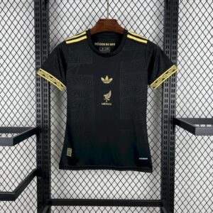 Mexico 2025/26 Gold- Black Womens Jersey
