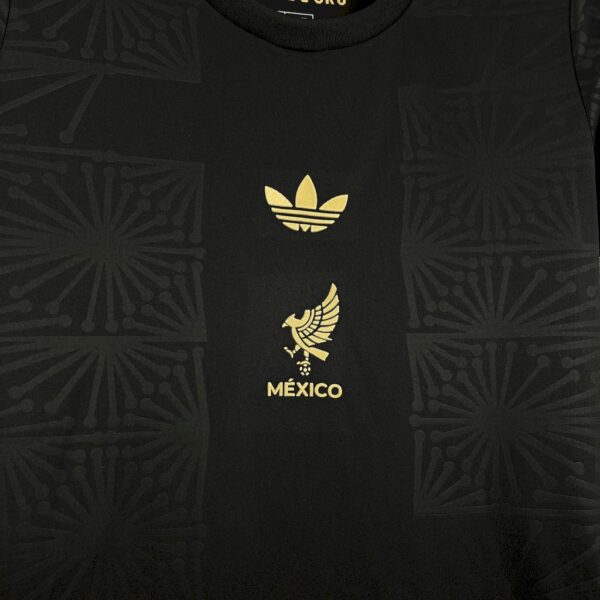 Mexico 2025/26 Gold- Black Womens Jersey - Image 4