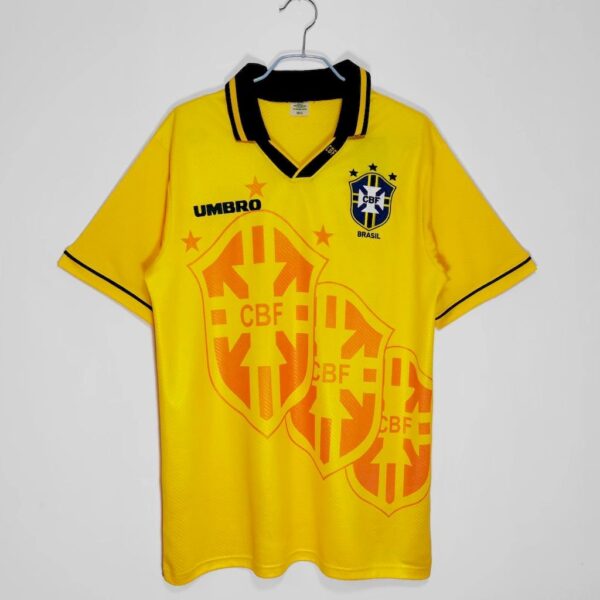 Brazil 1994 World Cup Home Retro Jersey