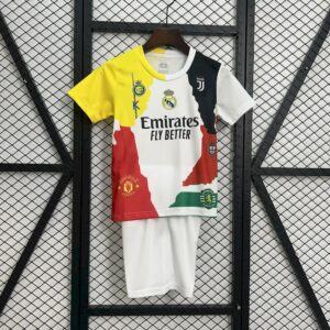 Cristiano Ronaldo 2025/26 all club mix Jersey Kids Kit