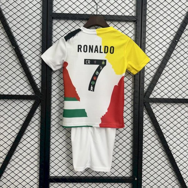 Cristiano Ronaldo 2025/26 All Club Mix Jersey Kids Kit - Image 2